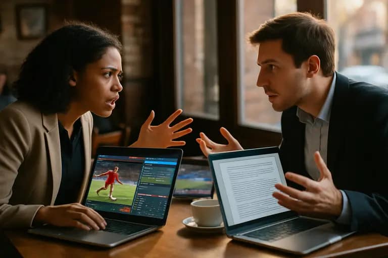 Sportsbook odds screen beside exchange-style contract pricing charts