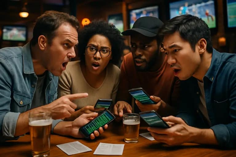 Bettor pausing before selecting a player prop on a mobile sportsbook app