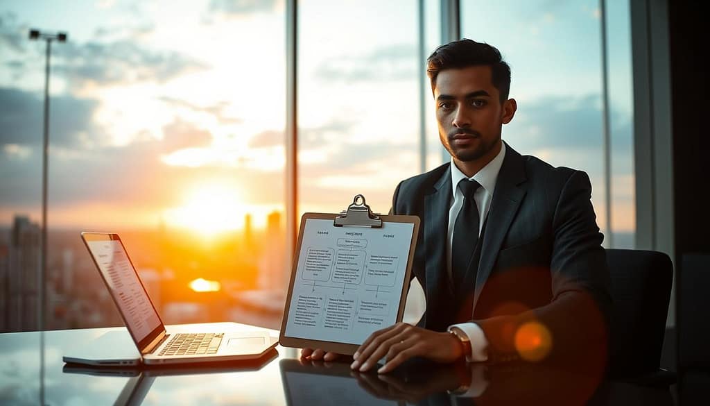 A split-screen image illustrating "Emergency Tilt Prevention Strategies" for emotional control in NBA betting. In the foreground, a serene and focused individual, dressed in professional business attire, sits calmly at a desk with a laptop open, displaying a basketball-themed betting analysis. In the middle ground, a clipboard with strategic notes is visible, including diagrams of effective decision-making processes. The background features a large window showcasing a sunset over a vibrant cityscape, casting warm, golden light that symbolizes calmness and reflection. The overall mood is one of tranquility and clarity, with a soft focus lens effect to emphasize the importance of maintaining composure. The image conveys a sense of urgency but in a controlled and professional manner. A split-screen image illustrating "Emergency Tilt Prevention Strategies" for emotional control in NBA betting. In the foreground, a serene and focused individual, dressed in professional business attire, sits calmly at a desk with a laptop open, displaying a basketball-themed betting analysis. In the middle ground, a clipboard with strategic notes is visible, including diagrams of effective decision-making processes. The background features a large window showcasing a sunset over a vibrant cityscape, casting warm, golden light that symbolizes calmness and reflection. The overall mood is one of tranquility and clarity, with a soft focus lens effect to emphasize the importance of maintaining composure. The image conveys a sense of urgency but in a controlled and professional manner.