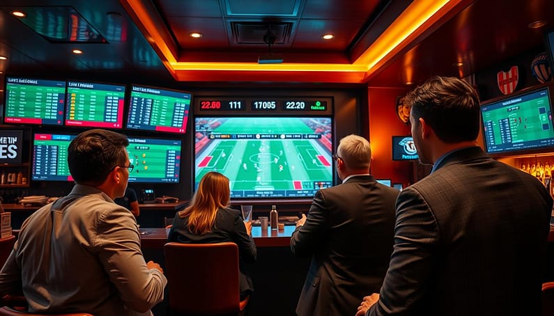 football in-play betting