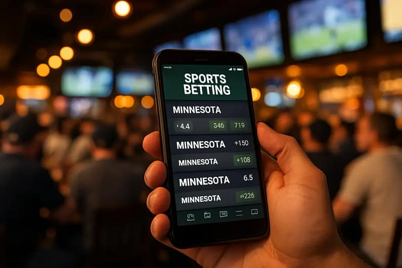 Minnesota Prediction Markets analysis desk with charts and legal documents